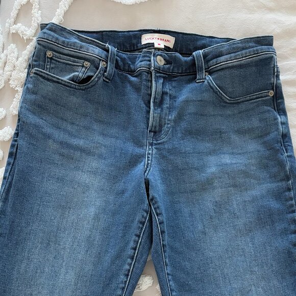 Lucky Brand Sweet Mid-Rise Straight - Picture 4 of 5